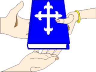 Sticker Custom Preview Image #109796 Religion Objects Symbols Bible Hands