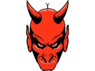 Sticker Custom Preview Image #109980 Religion Objects Symbols Devil Face3