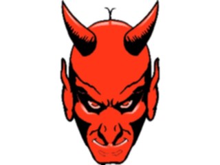 Sticker Custom Preview Image #109980 Religion Objects Symbols Devil Face3