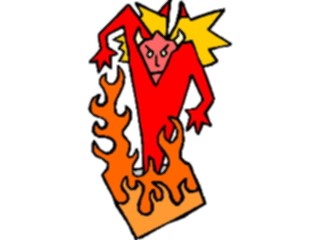 Sticker Custom Preview Image #109986 Religion Objects Symbols Devilin Fire1