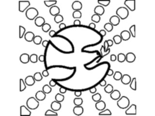 Sticker Custom Preview Image #110005 Religion Objects Symbols Dove12