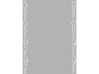 Sticker Custom Preview Image #110022 Religion Objects Symbols Dove Fish Frame