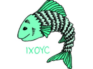 Sticker Custom Preview Image #110051 Religion Objects Symbols Fish16