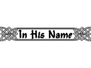 Sticker Custom Preview Image #110107 Religion Objects Symbols In His Name