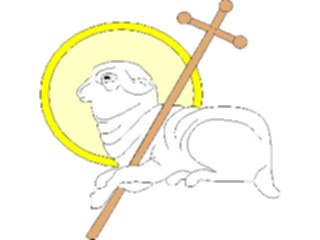 Sticker Custom Preview Image #110120 Religion Objects Symbols Lamb1