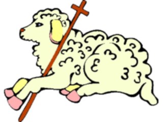 Sticker Custom Preview Image #110121 Religion Objects Symbols Lamb2