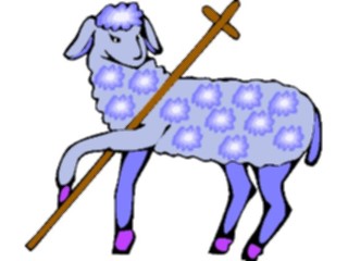 Sticker Custom Preview Image #110122 Religion Objects Symbols Lamb3