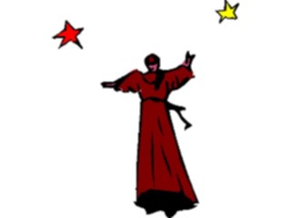 Sticker Custom Preview Image #110166 Religion Objects Symbols Monk03