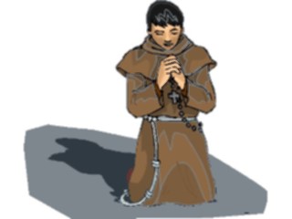 Sticker Custom Preview Image #110169 Religion Objects Symbols Monk06