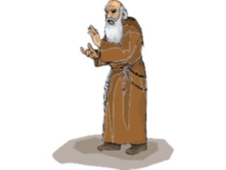 Sticker Custom Preview Image #110170 Religion Objects Symbols Monk07