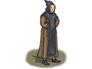 Sticker Custom Preview Image #110171 Religion Objects Symbols Monk08