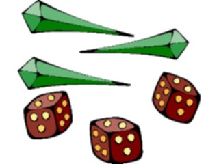 Sticker Custom Preview Image #110179 Religion Objects Symbols Nails Dice