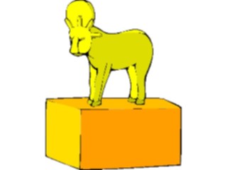 Sticker Custom Preview Image #110328 Religion Objects Symbols Statue Golden Calf