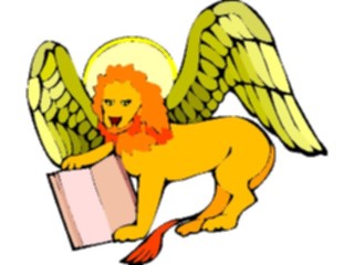 Sticker Custom Preview Image #110360 Religion Objects Symbols Winged Lion