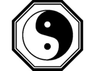 Sticker Custom Preview Image #110372 Religion Objects Symbols Yin Yang06