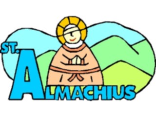 Sticker Custom Preview Image #110387 Religion Saint Cartoons Almachius