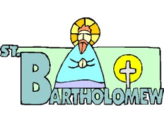 Sticker Custom Preview Image #110395 Religion Saint Cartoons Bartholomew