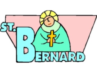 Sticker Custom Preview Image #110397 Religion Saint Cartoons Bernard