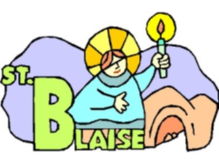 Sticker Custom Preview Image #110398 Religion Saint Cartoons Blaise