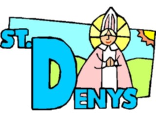 Sticker Custom Preview Image #110411 Religion Saint Cartoons Denys