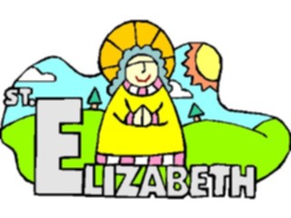 Sticker Custom Preview Image #110417 Religion Saint Cartoons Elizabeth