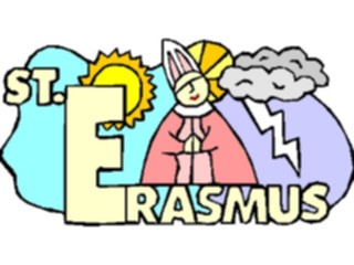 Sticker Custom Preview Image #110418 Religion Saint Cartoons Erasmus