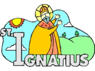 Sticker Custom Preview Image #110434 Religion Saint Cartoons Ignatius