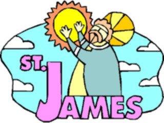 Sticker Custom Preview Image #110437 Religion Saint Cartoons James