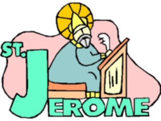 Sticker Custom Preview Image #110439 Religion Saint Cartoons Jerome