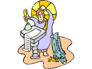 Sticker Custom Preview Image #110443 Religion Saint Cartoons John03