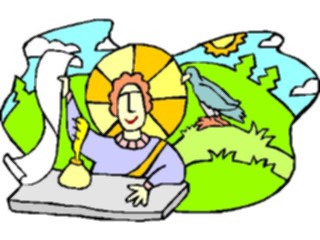 Sticker Custom Preview Image #110453 Religion Saint Cartoons John13