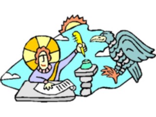 Sticker Custom Preview Image #110455 Religion Saint Cartoons John15