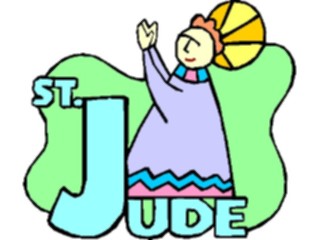 Sticker Custom Preview Image #110459 Religion Saint Cartoons Jude