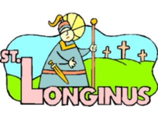 Sticker Custom Preview Image #110463 Religion Saint Cartoons Longinus