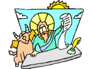 Sticker Custom Preview Image #110469 Religion Saint Cartoons Luke04