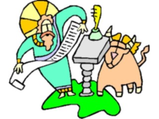 Sticker Custom Preview Image #110472 Religion Saint Cartoons Luke07