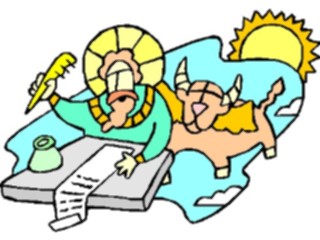 Sticker Custom Preview Image #110475 Religion Saint Cartoons Luke10