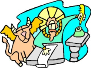 Sticker Custom Preview Image #110477 Religion Saint Cartoons Luke12