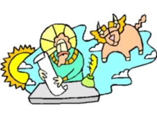 Sticker Custom Preview Image #110479 Religion Saint Cartoons Luke14