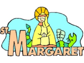 Sticker Custom Preview Image #110482 Religion Saint Cartoons Margaret
