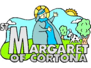 Sticker Custom Preview Image #110483 Religion Saint Cartoons Margaretof Cortona