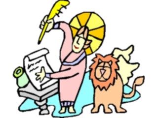 Sticker Custom Preview Image #110488 Religion Saint Cartoons Mark05