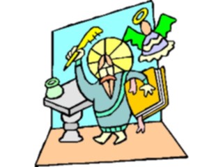 Sticker Custom Preview Image #110504 Religion Saint Cartoons Matthew02