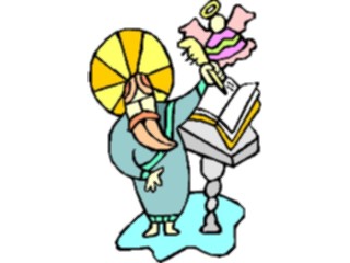 Sticker Custom Preview Image #110505 Religion Saint Cartoons Matthew03