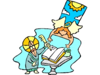 Sticker Custom Preview Image #110508 Religion Saint Cartoons Matthew06