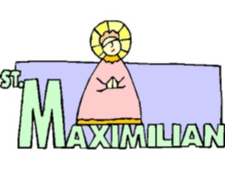 Sticker Custom Preview Image #110520 Religion Saint Cartoons Maximilian