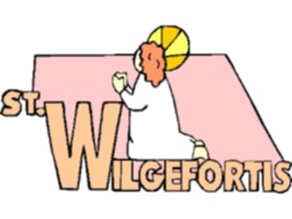 Sticker Custom Preview Image #110556 Religion Saint Cartoons Wilgefortis