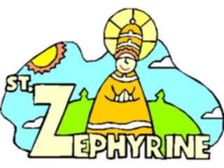 Sticker Custom Preview Image #110561 Religion Saint Cartoons Zephyrine