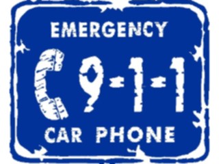 Sticker Custom Preview Image #110568 Road Signs Brush Stroke911 Car Phone