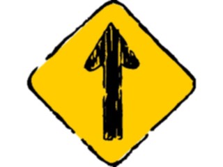 Sticker Custom Preview Image #110595 Road Signs Brush Stroke Arrow07